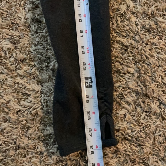 Lululemon sz 4 cropped ankle cutout leggings gym workout fitness stretchy tight - Picture 11 of 13